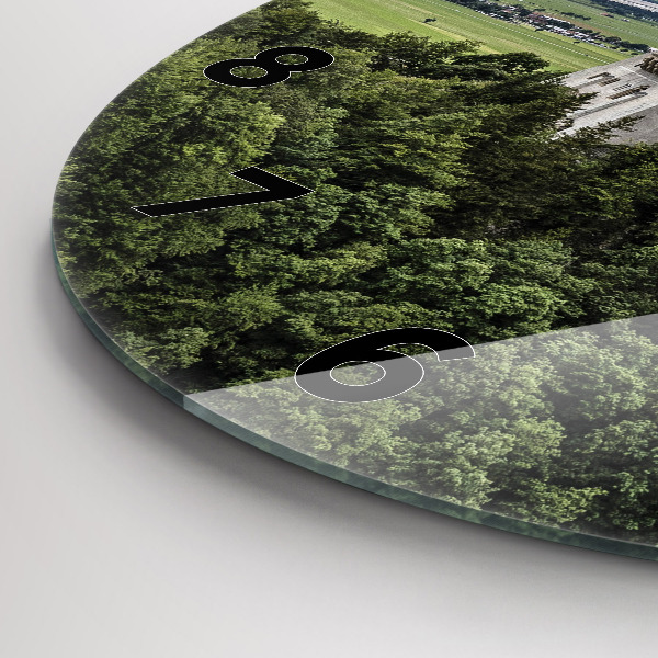 Horloge ronde Château de Neuschwanstein