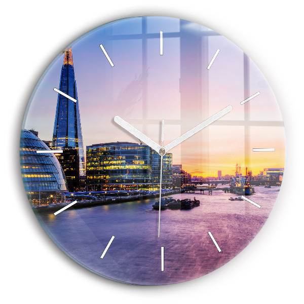 Horloge ronde Vue de Londres