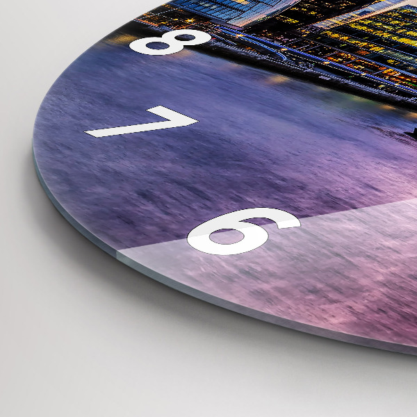 Horloge ronde Vue de Londres