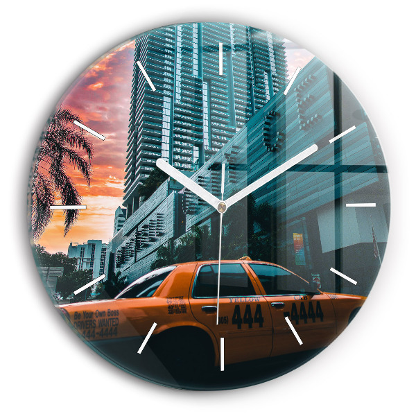 Horloge ronde Miami, Floride