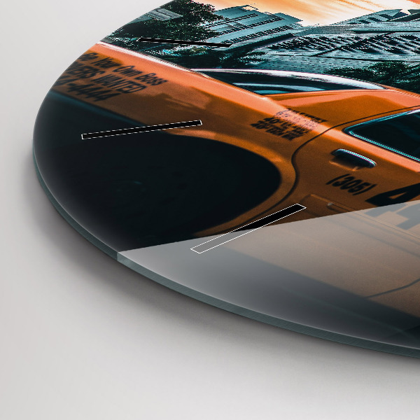 Horloge ronde Miami, Floride