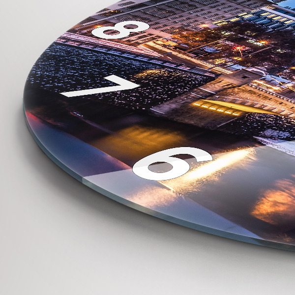 Horloge ronde Panorama de la ville de Plzeň