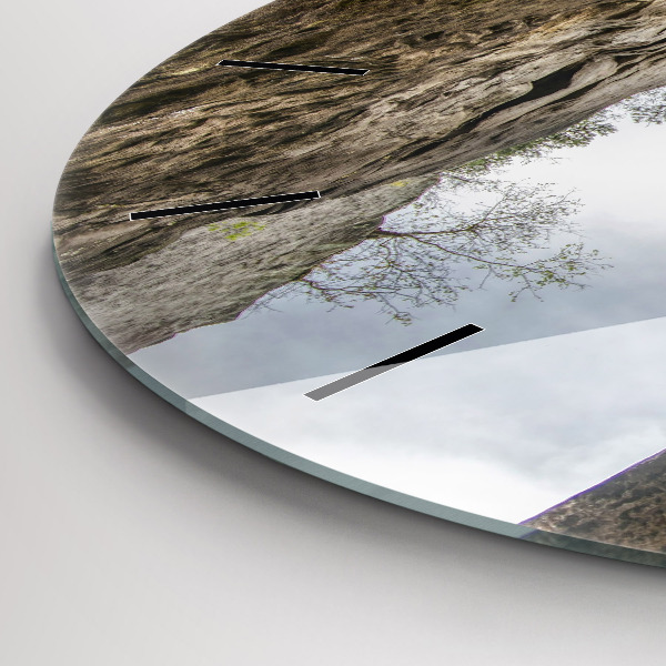 Horloge ronde Ville du rock en République tchèque