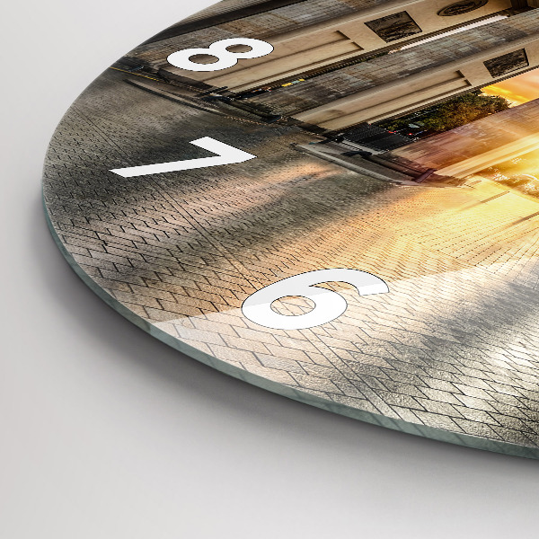 Horloge ronde Porte de Brandebourg