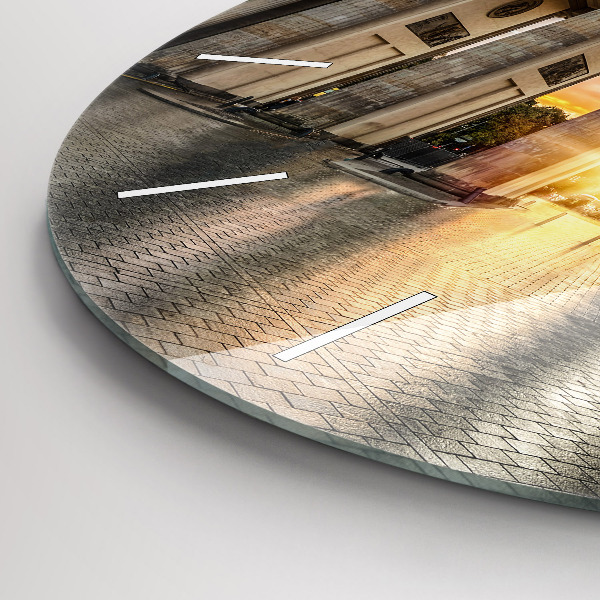 Horloge ronde Porte de Brandebourg