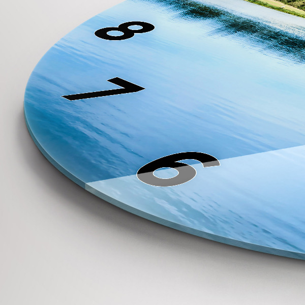 Horloge ronde Château de Leeds