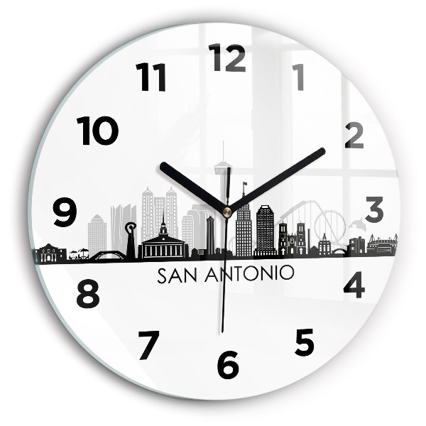 Horloge ronde Ville de San Antonio, Texas