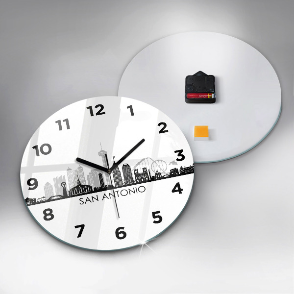 Horloge ronde Ville de San Antonio, Texas