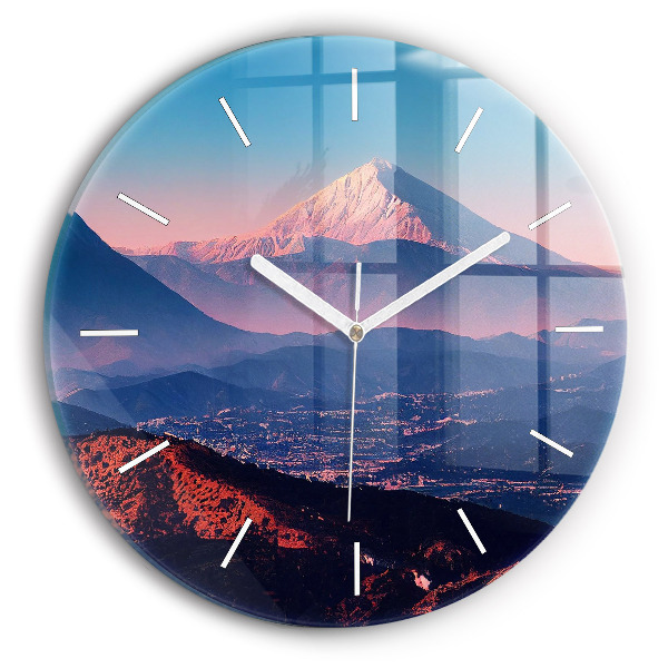 Horloge ronde Montagnes à San Antonio, États-Unis