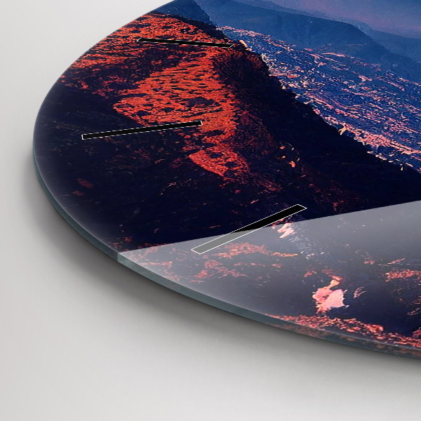 Horloge ronde Montagnes à San Antonio, États-Unis