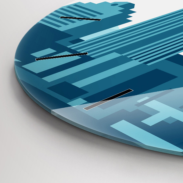 Horloge ronde 'L''architecture aux États-Unis'