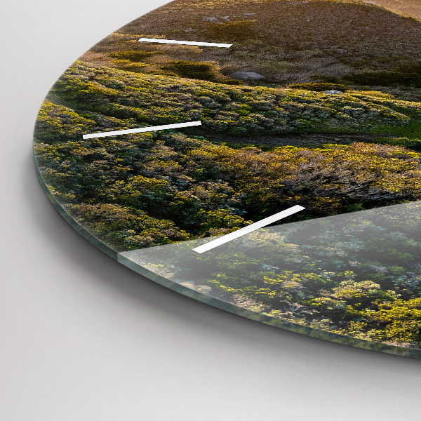 Horloge ronde La route vers San Francisco