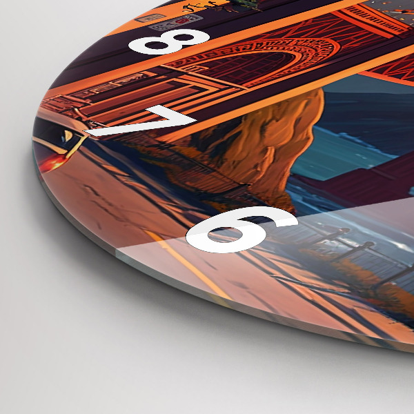 Horloge ronde Pont de San Francisco