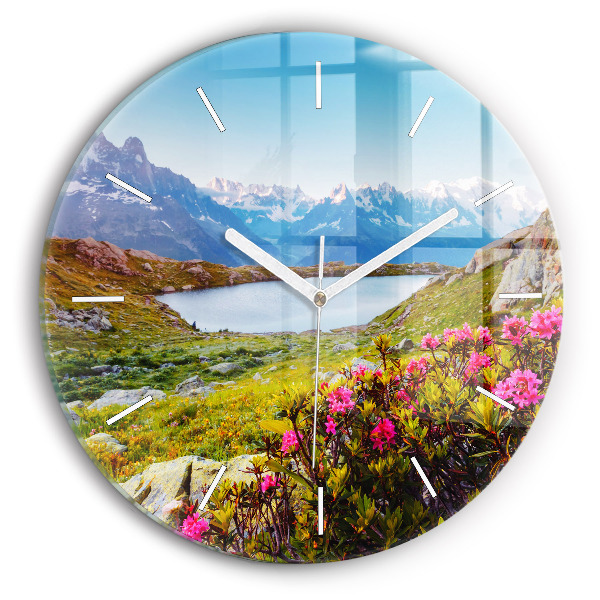Horloge ronde Glacier du Mont Blanc à Chamonix