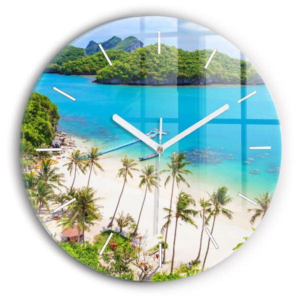 Horloge ronde Parc national de Thaïlande