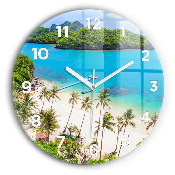 Horloge ronde Parc national de Thaïlande