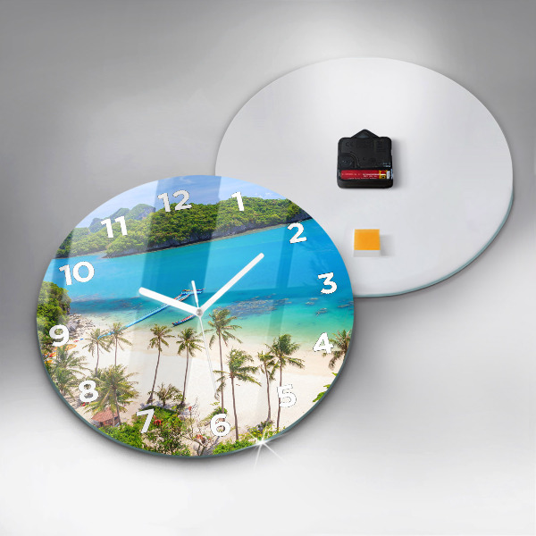 Horloge ronde Parc national de Thaïlande