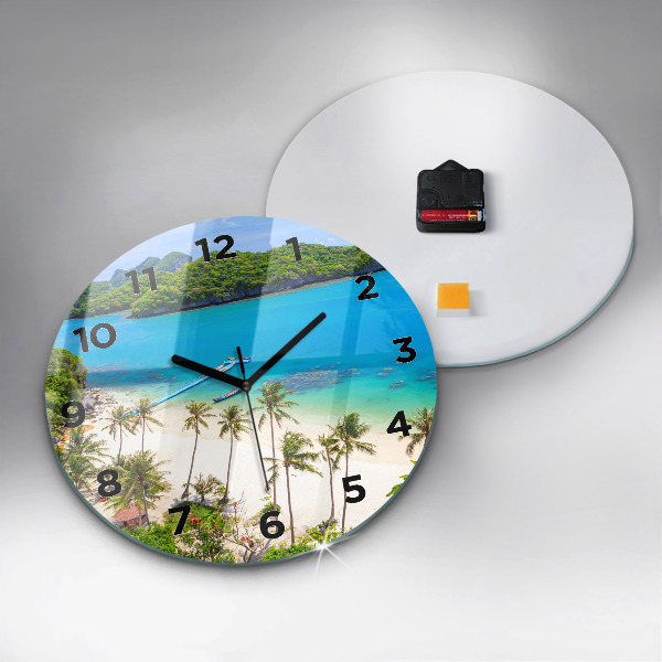 Horloge ronde Parc national de Thaïlande