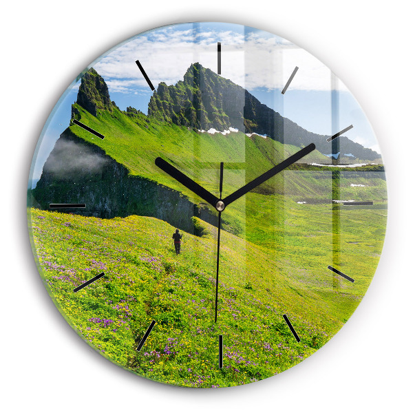 Horloge ronde Réserve de Hornstrandir, Islande