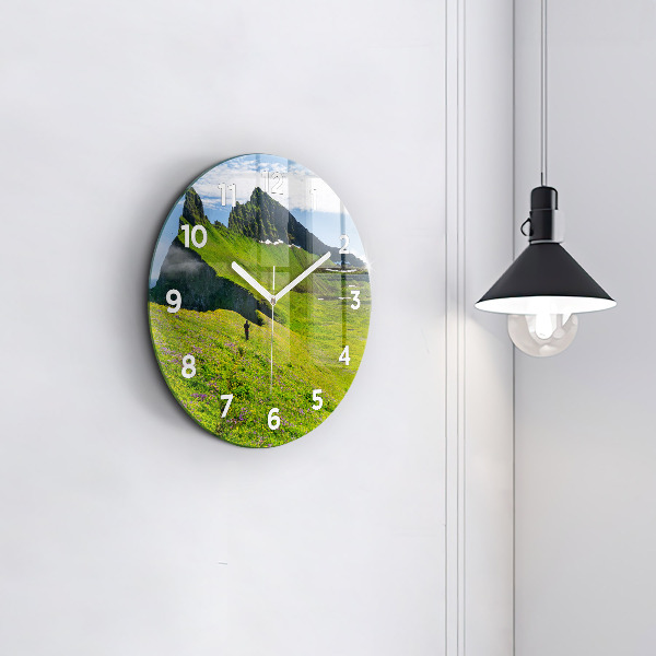 Horloge ronde Réserve de Hornstrandir, Islande