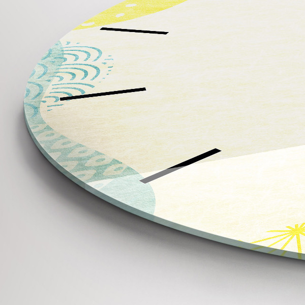 Horloge ronde Cadre de modèle