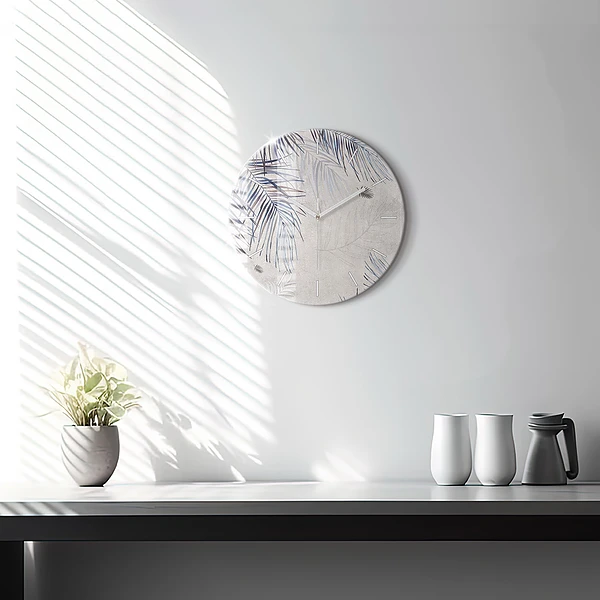 Horloge ronde Palme