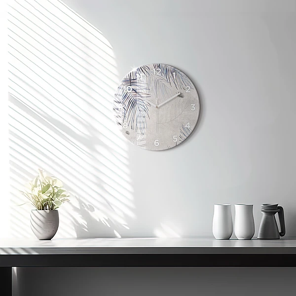 Horloge ronde Palme