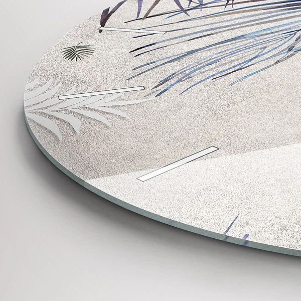 Horloge ronde Palme