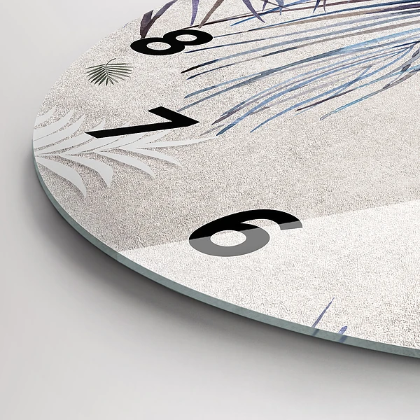 Horloge ronde Palme