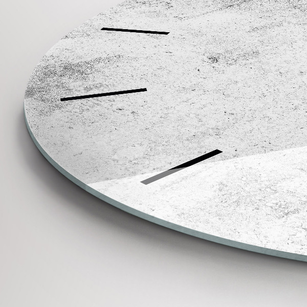 Horloge ronde Mur en béton
