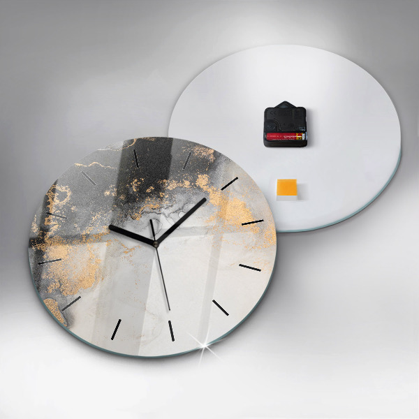 Horloge ronde Marbre artistique