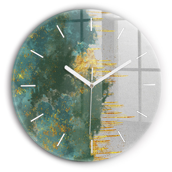 Horloge ronde Motif décoratif