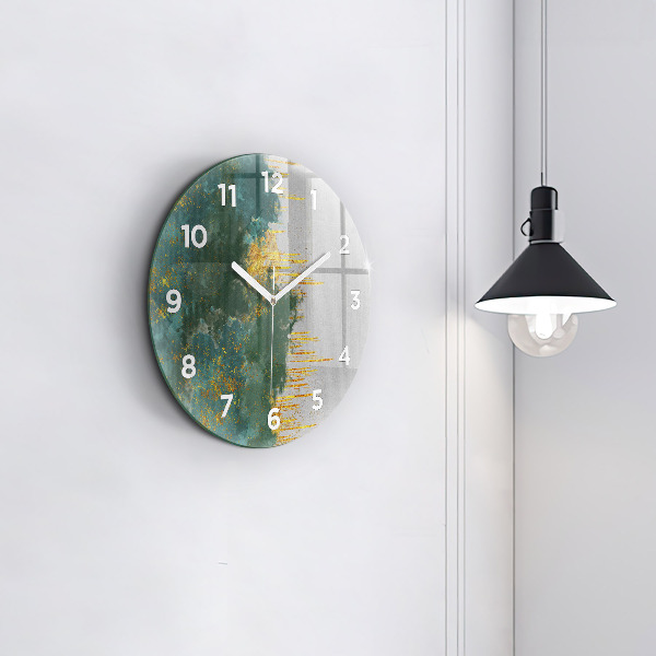 Horloge ronde Motif décoratif