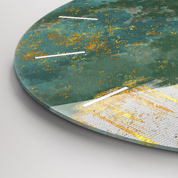 Horloge ronde Motif décoratif