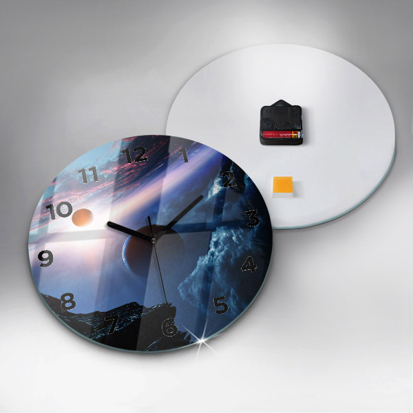 Pendule murale ronde Grande Galaxie