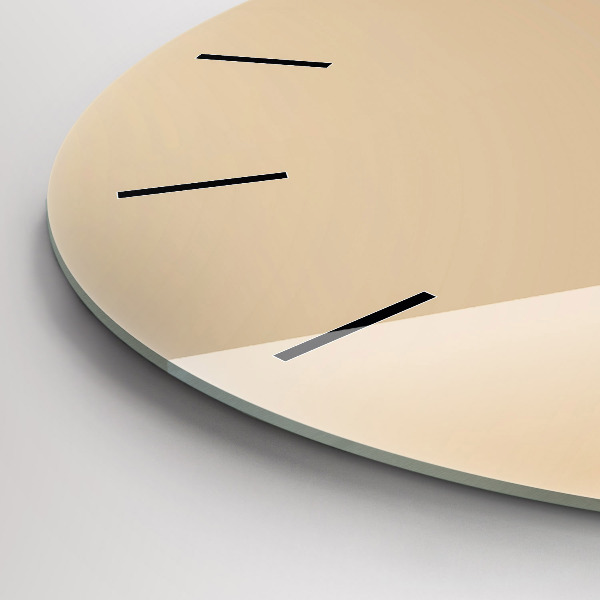 Pendule murale ronde Lumière abstraite