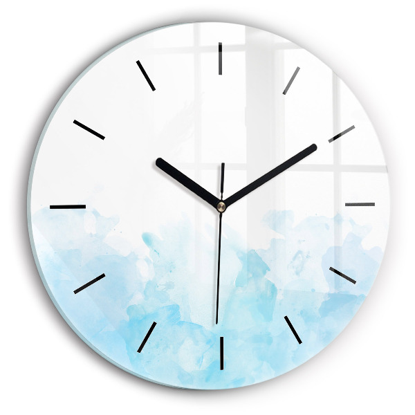 Pendule murale ronde Taches peintes