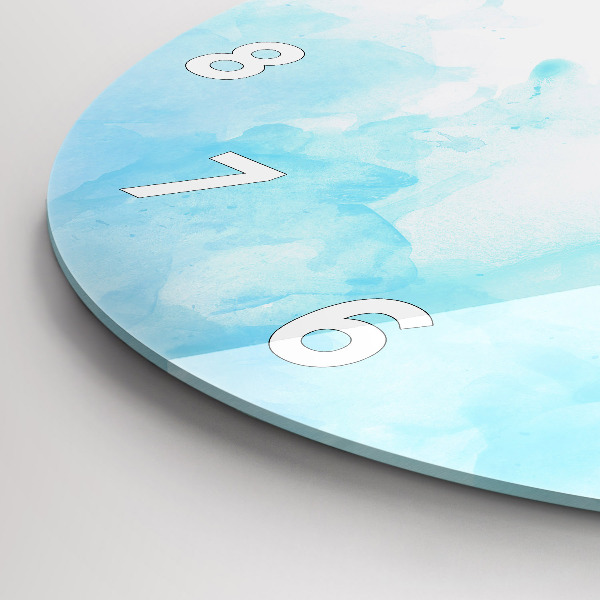 Pendule murale ronde Taches peintes