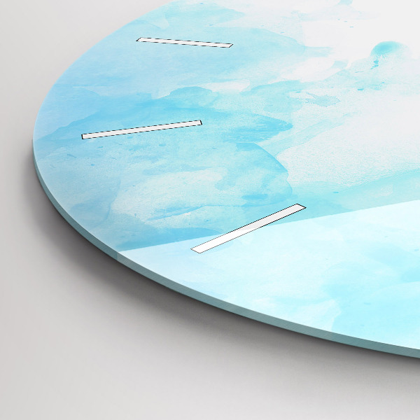 Pendule murale ronde Taches peintes