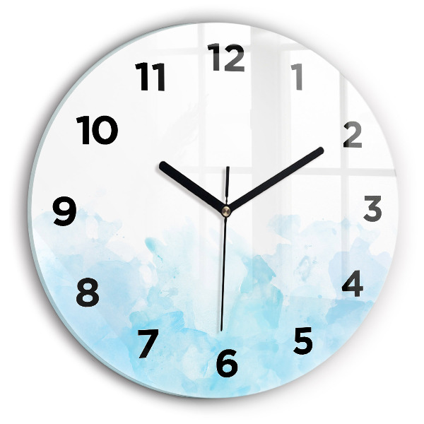 Pendule murale ronde Taches peintes