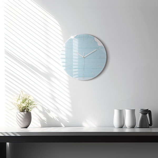 Pendule murale ronde Planche pour enfants