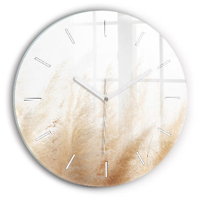 Pendule murale ronde Épis de céréales