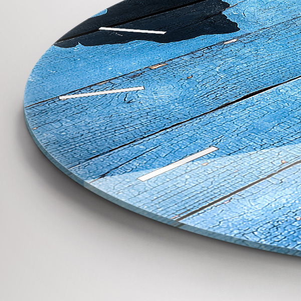 Pendule murale ronde Carte du monde sur des tableaux