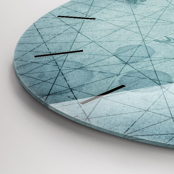 Pendule murale ronde Carte ancienne