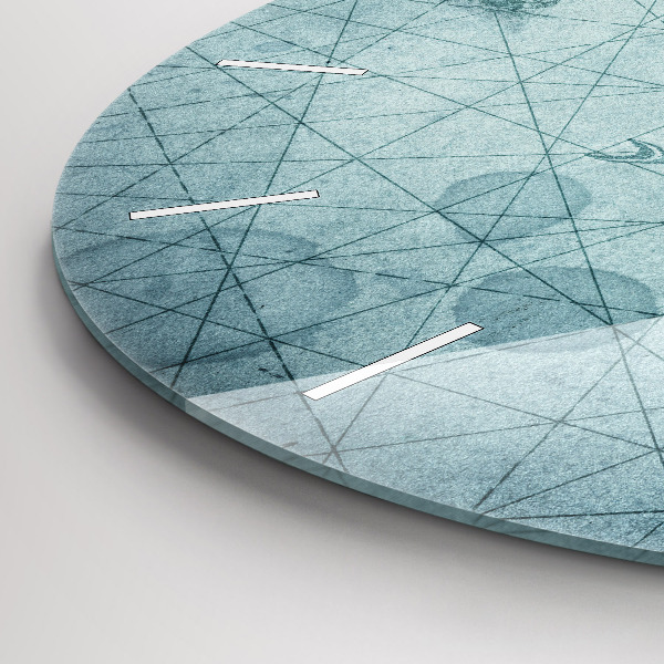 Pendule murale ronde Carte ancienne