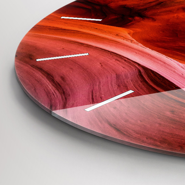 Pendule murale ronde Canyon