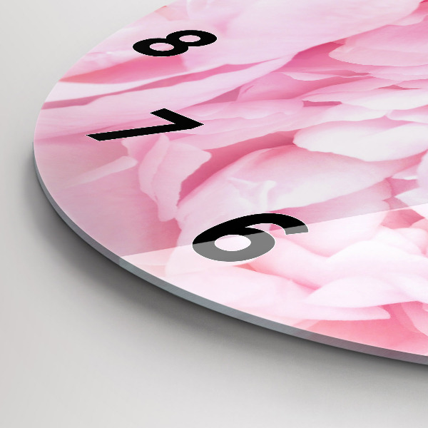 Pendule murale ronde Fleurs en fleurs