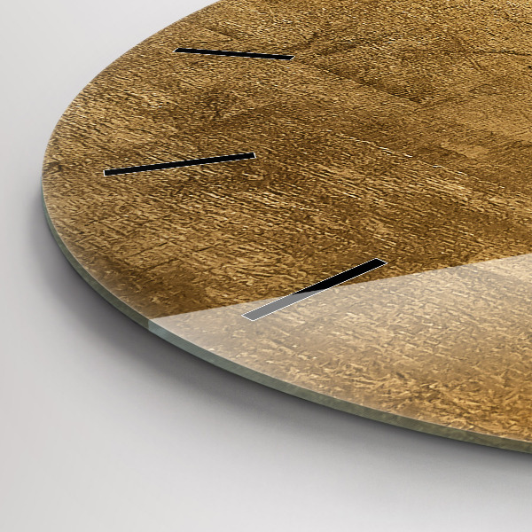 Horloge ronde Toile décorative