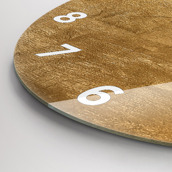 Horloge ronde Toile décorative