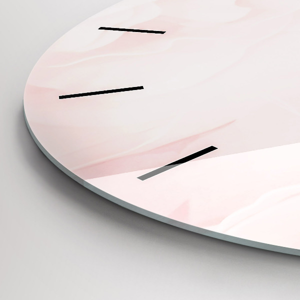 Horloge ronde Roses en fleurs